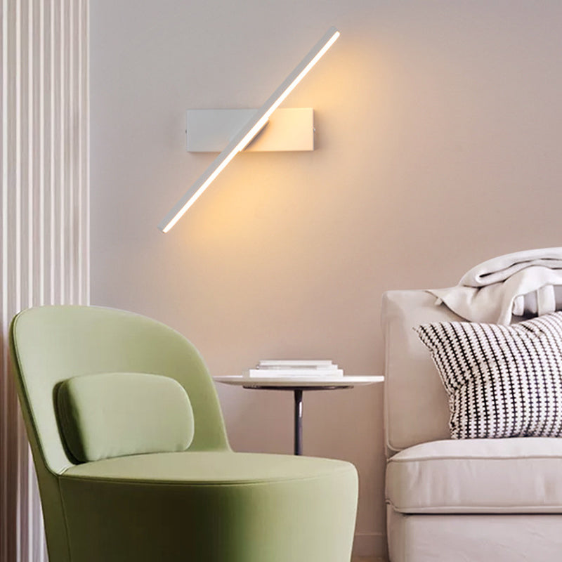 Struve Rotatable Wall Lamp for Bedroom, Black/White - Lamp Copper