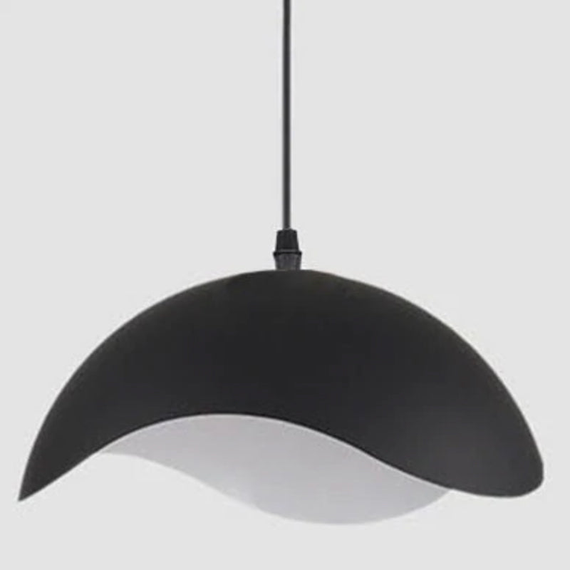 Valentina Colorful Shade Single Pendant Lights, Wood & Metal - Lamp Copper