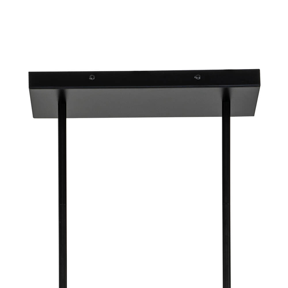 Alvno Linear Glass Chandelier - Lamp Copper