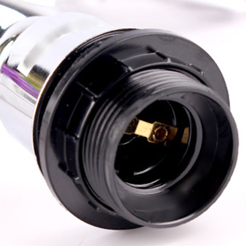 Eryn Antique Floor Lamp, Multi Colors, Metal/Fabric, Bedroom - Lamp Copper