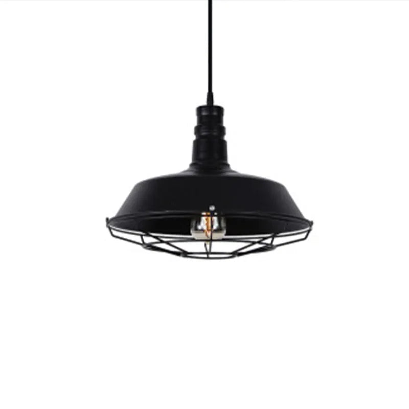 Epoch Rustic Black Industrial Pendant Light Shade, Outdoor/Indoor - Lamp Copper