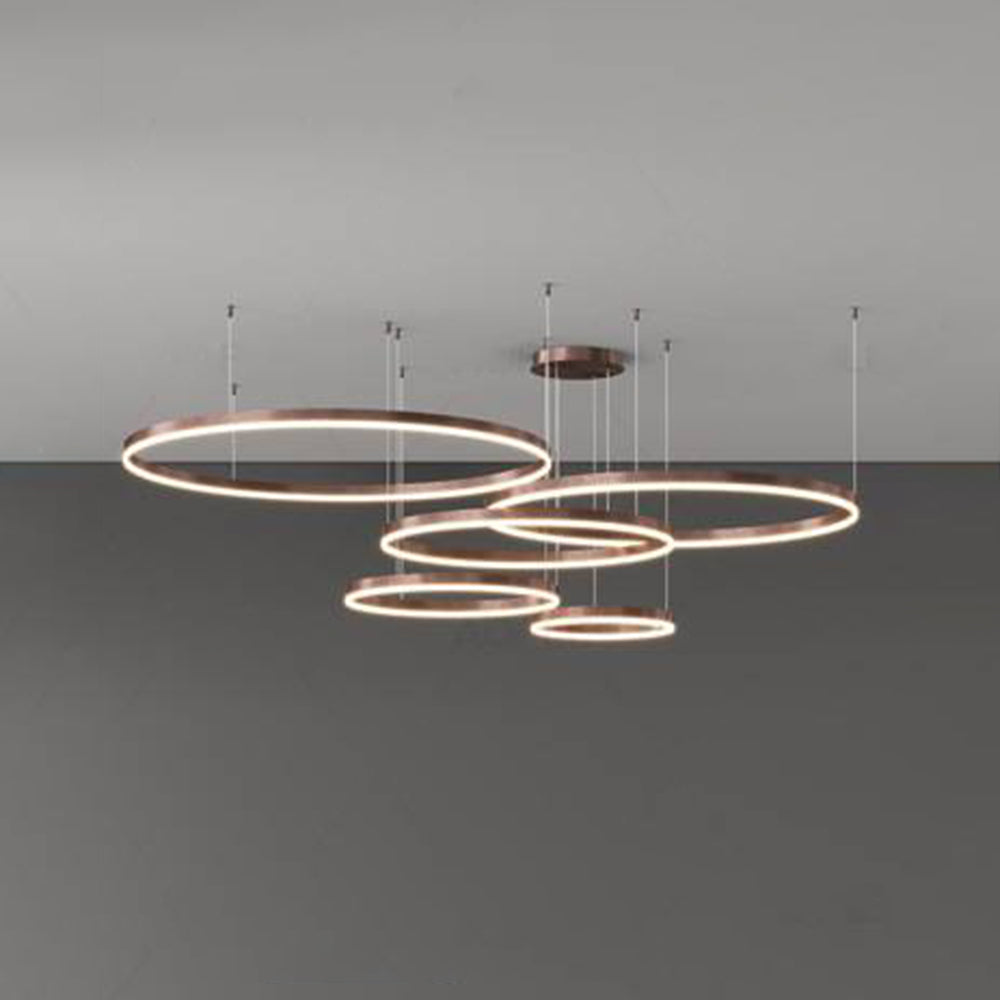 Remi Pendant Light Tir-Circle Liner - Lamp Copper