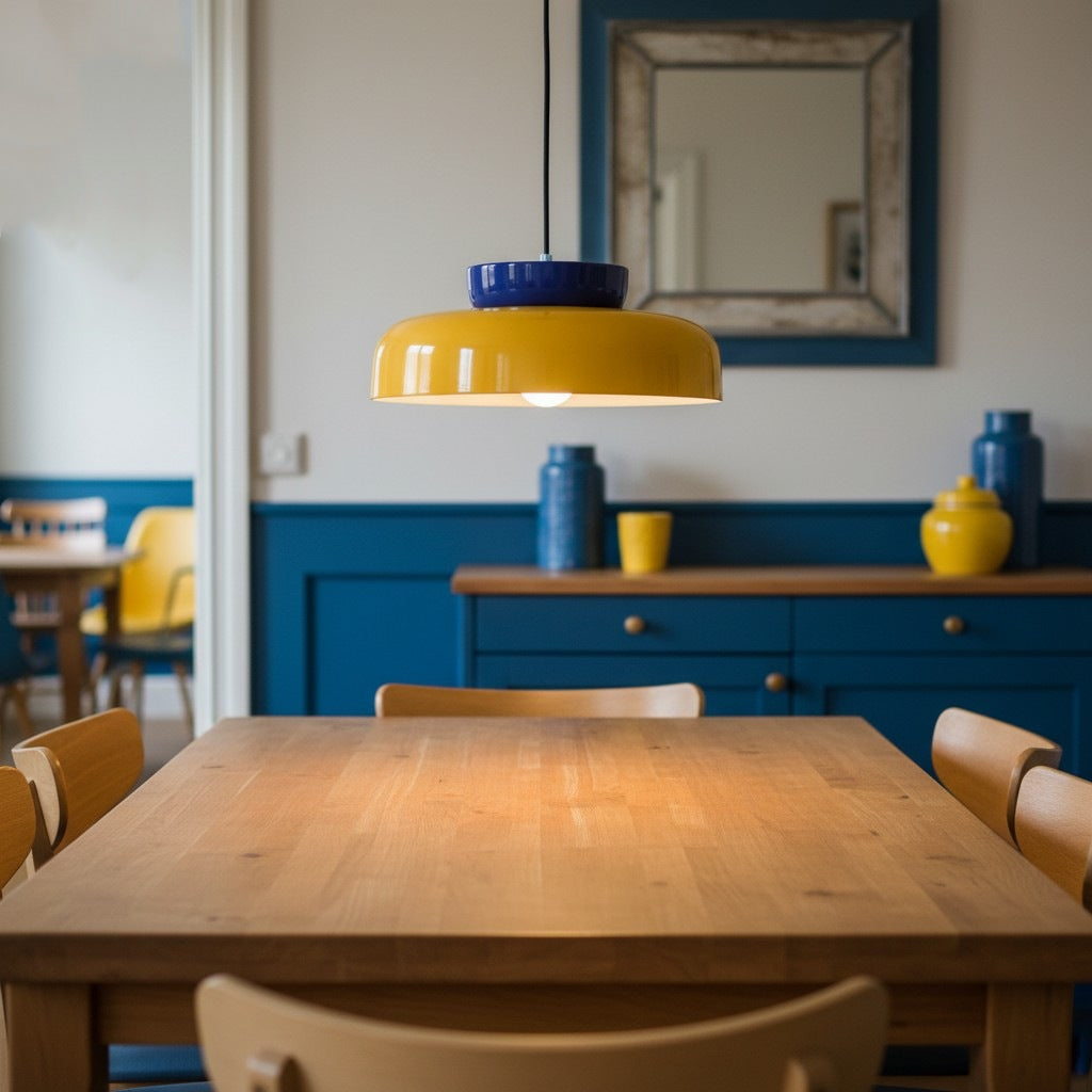 Hues Ceramic Bowl  Pendant Light