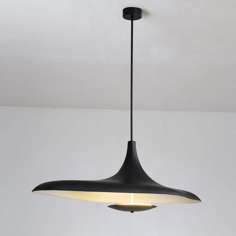 Arisha Modern Minimalist ResinCreative Pendant Light, Black/White - Lamp Copper