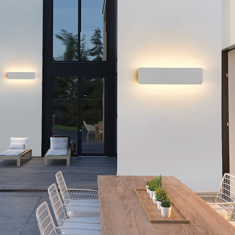 Arisha LED Metal Indoor Wall Lamp Rotatable, White - Lamp Copper