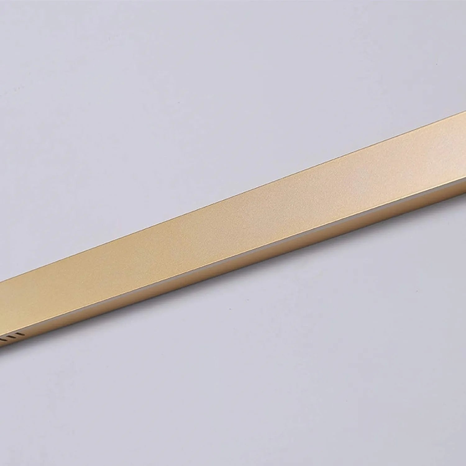 Gravo Minimalist Linear Metal/Acrylic Wall Lamp, Gold/Black/White - Lamp Copper