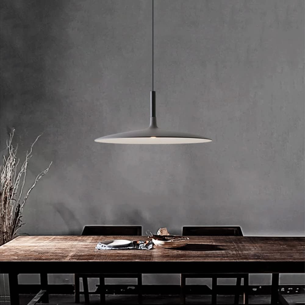 Rava Pendant Light Pan, Plate Shape Modern Design - Lamp Copper