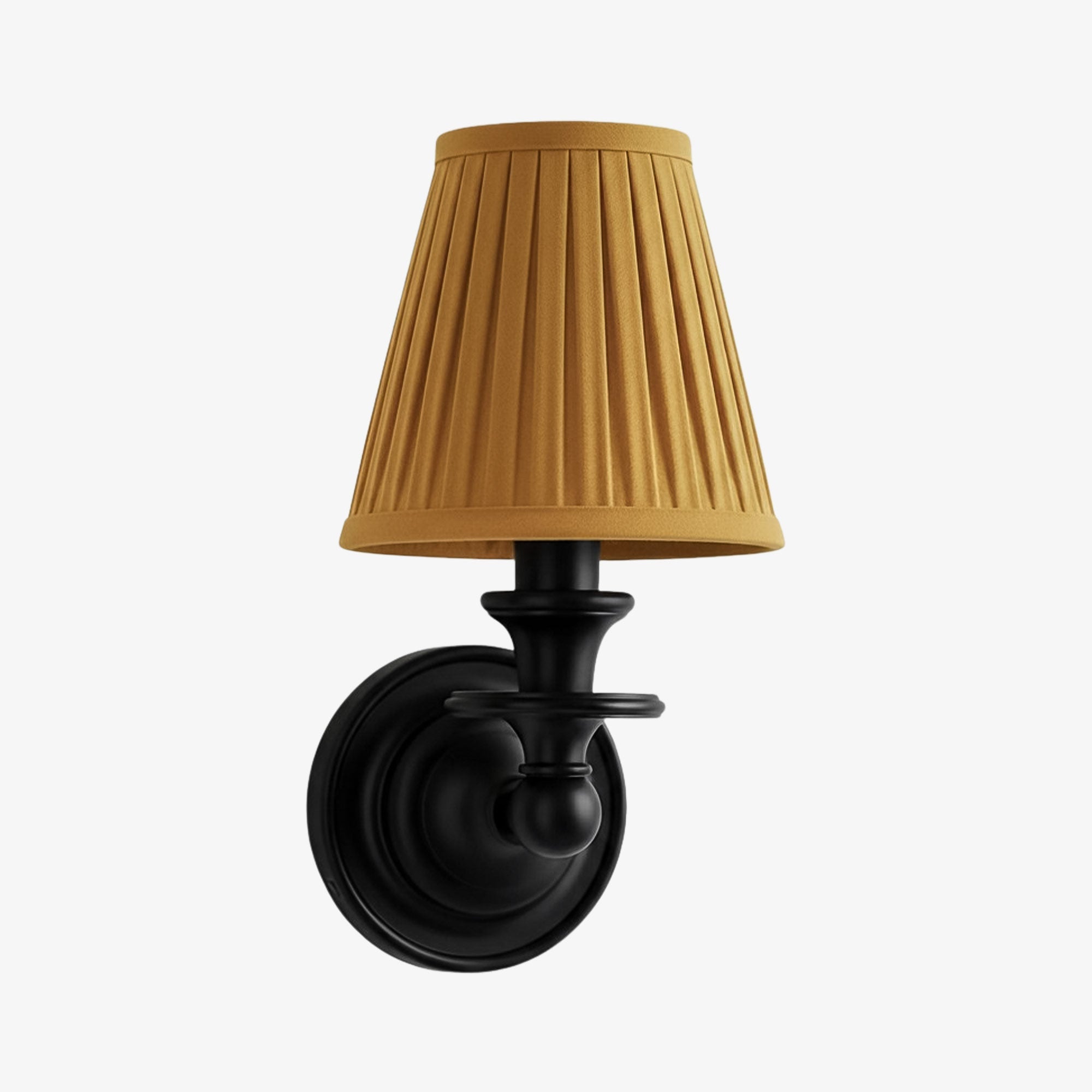 Elite White Fabric Wall Sconce Contemporary Bathrooms
