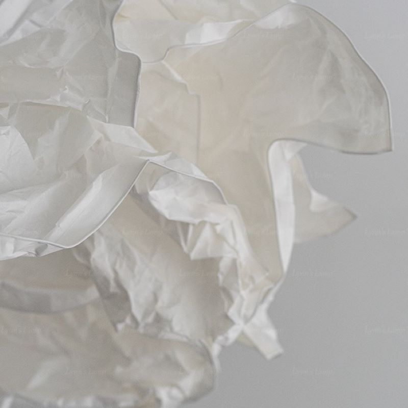 Ritta Pendant Light Wabi-sabi Cloud Paper - Lamp Copper