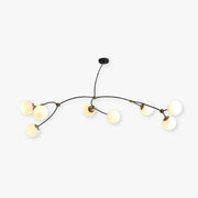 Valentina Minimalist Elegant Unique Branch Chandeliers, Living Room - Lamp Copper