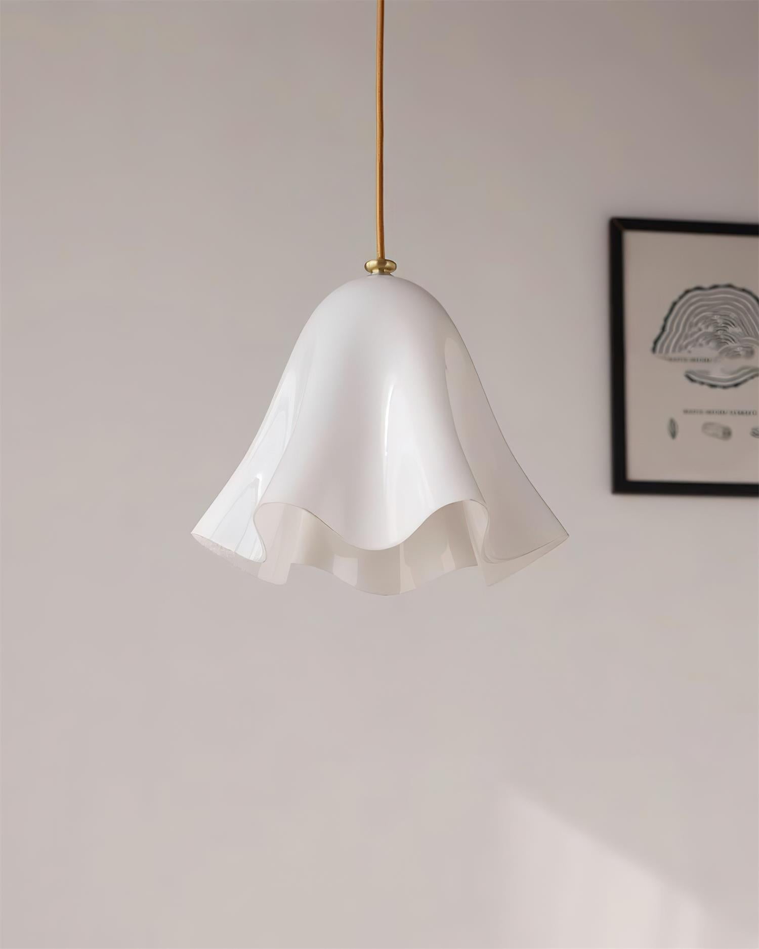 Musa Artistic Glass Modern Bloom Inspired Ceiling Lamp