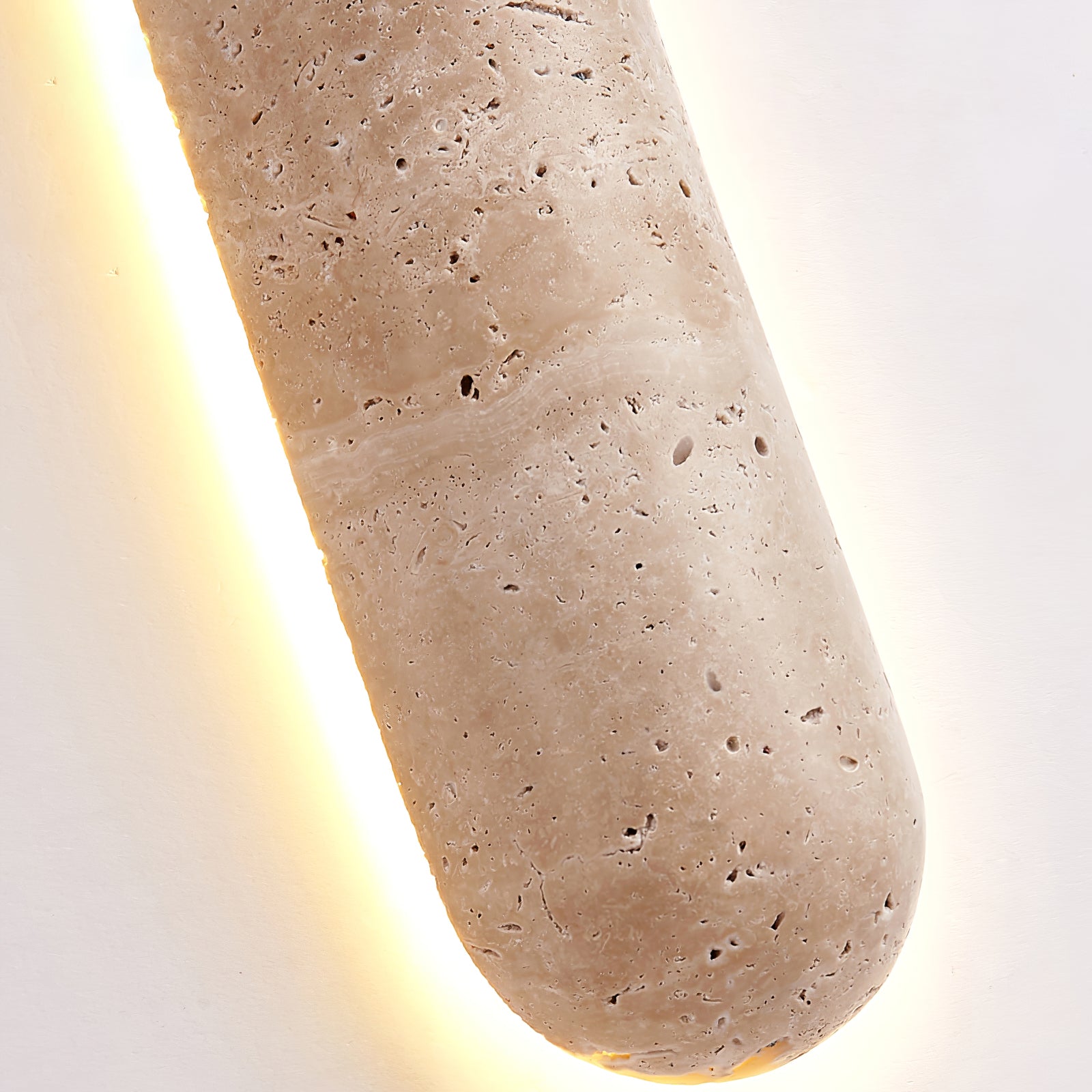 Syveniel Travertine Wall Light - Lamp Copper