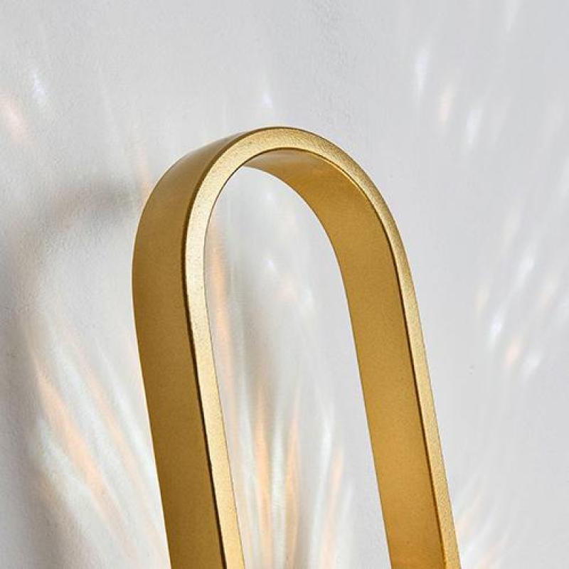 Valentina Modern Globe Bedside Wall Lamp Mount for Bedroom & Reading Room, Gold/Black - Lamp Copper