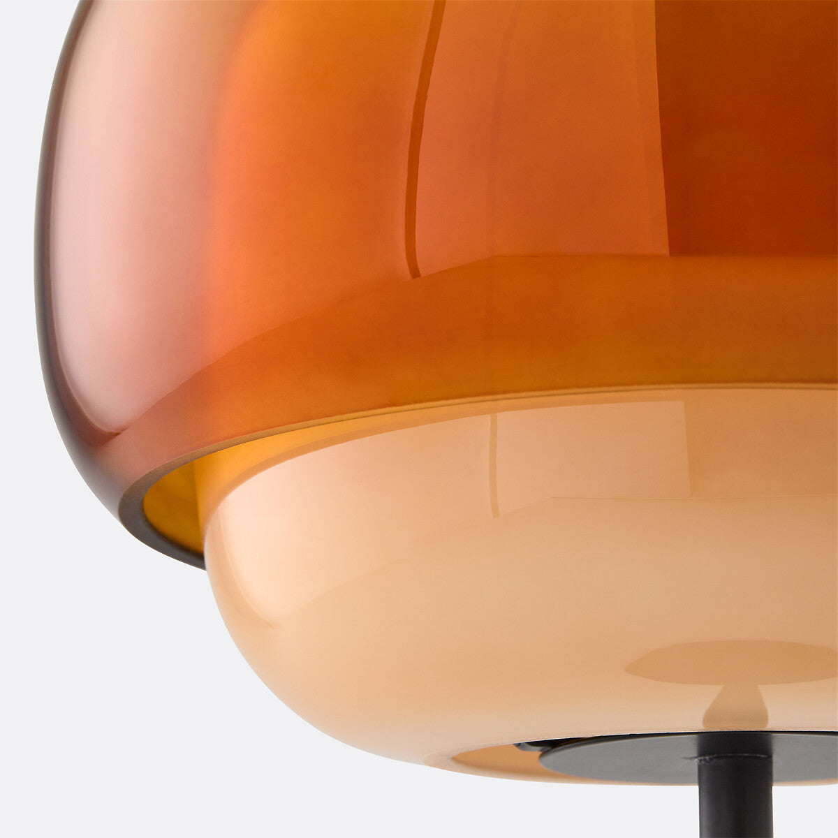 Orbit  Glass Table Lamp For Living Room