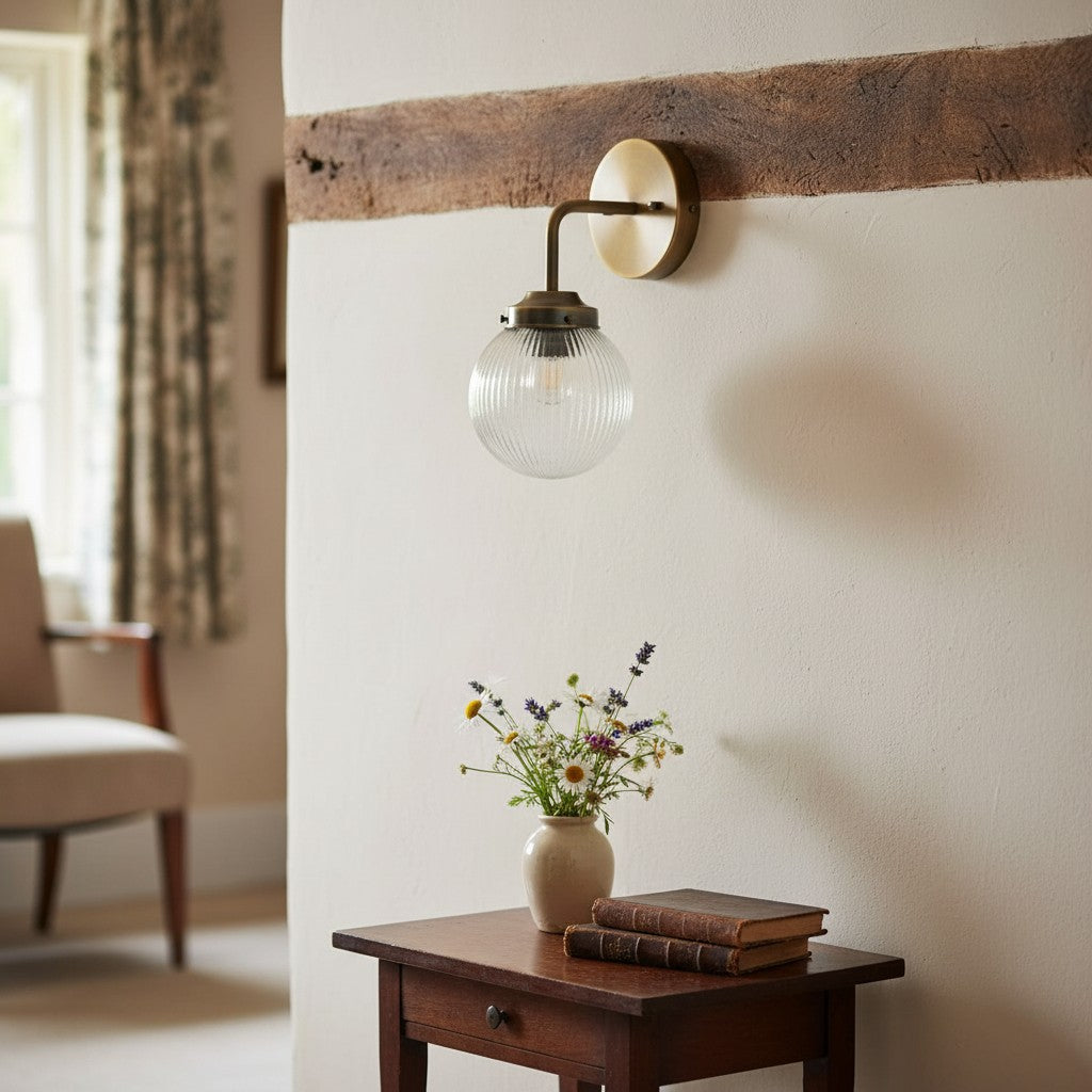 Pearl Wall Sconce Lighting Glass Industrial Living Room
