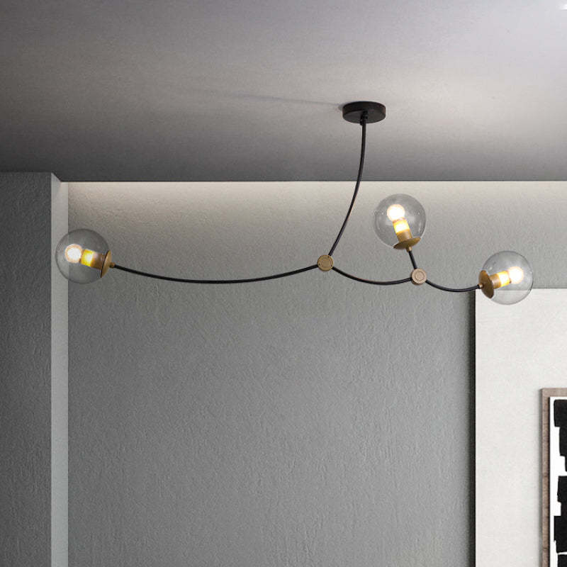 Valentina Minimalist Elegant Unique Branch Chandeliers, Living Room - Lamp Copper