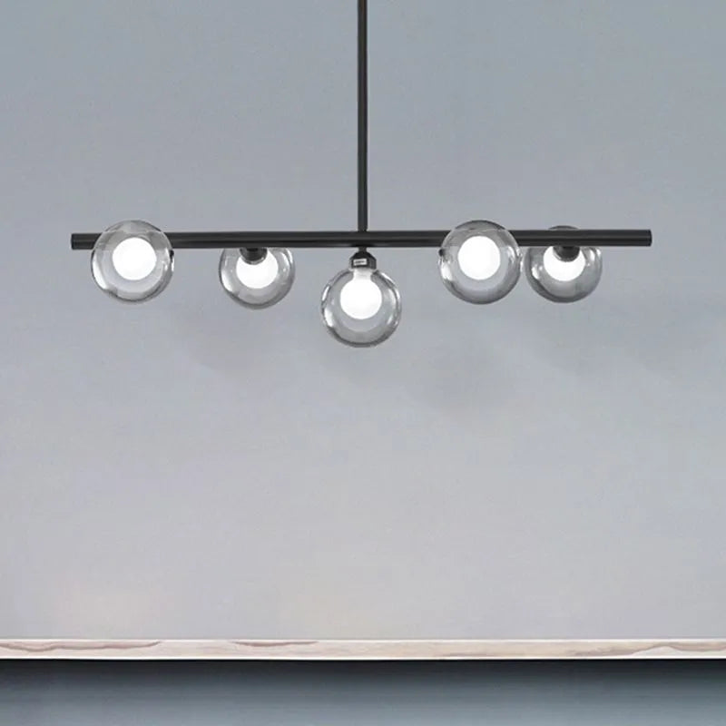 Zesty Linear Pendant Light - Lamp Copper