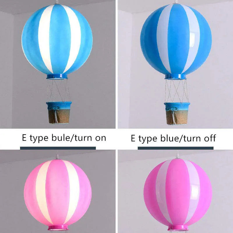 Aria Creative Colorful Balloon Acrylic Pendant Light, Bedroom - Lamp Copper