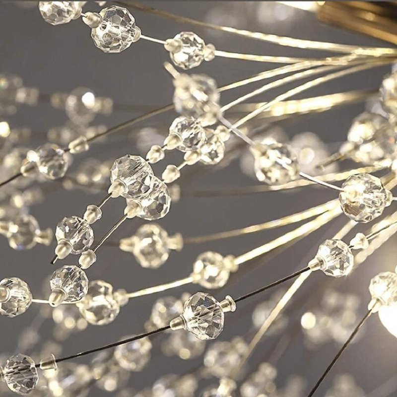 Kalia Vintage Pendant Light Dandelion firework - Lamp Copper