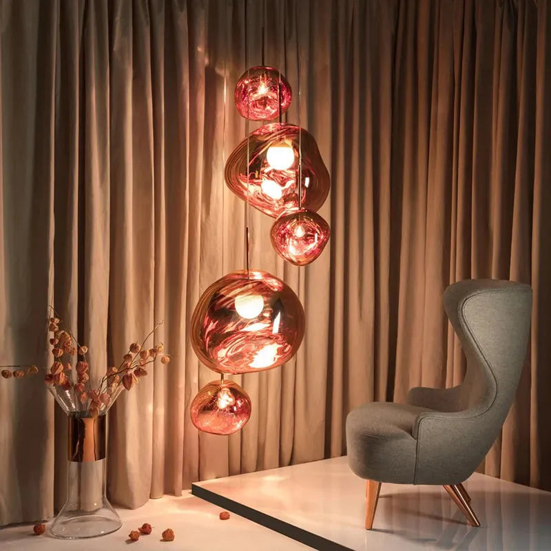 Milo Pendant Lights 4 Colour - Lamp Copper