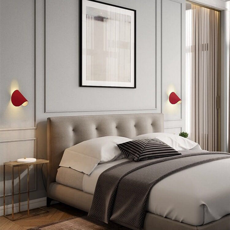 Myra LED Wall Reading Lamp 360° Rotatable, Bedside & Living Room - Lamp Copper