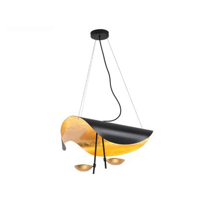 Airsha Pendant Light 3 Colour, Gold Foil Pendant Lights - Lamp Copper