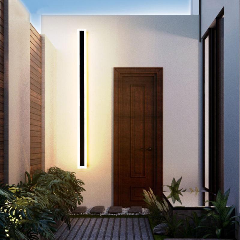 Vynn Linear Outdoor Wall Lamp - Lamp Copper