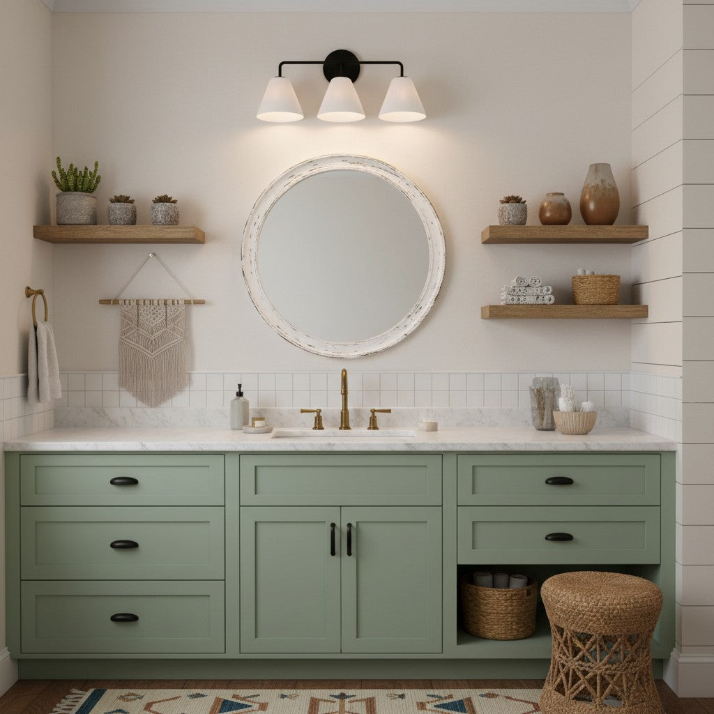 Cone Wall Sconce Milk Glass Living Room