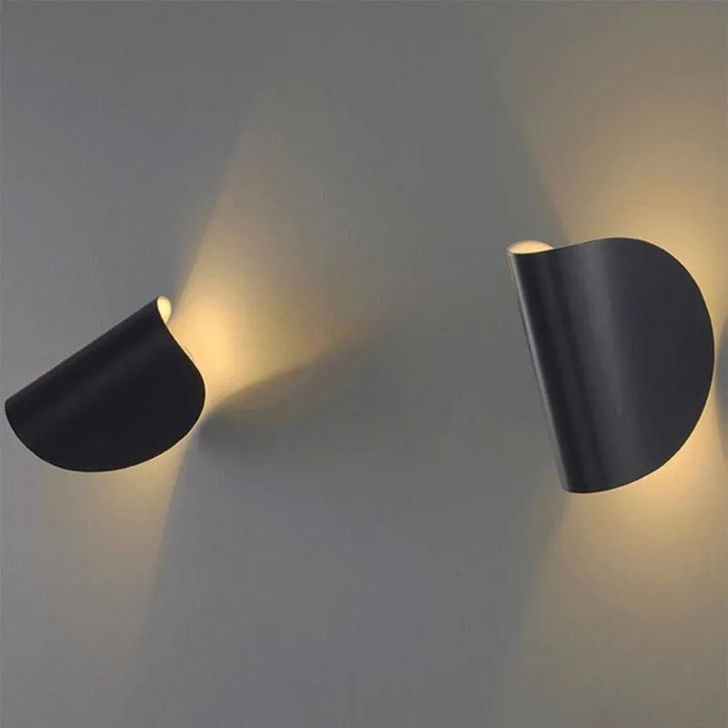 Myra LED Wall Reading Lamp 360° Rotatable, Bedside & Living Room - Lamp Copper