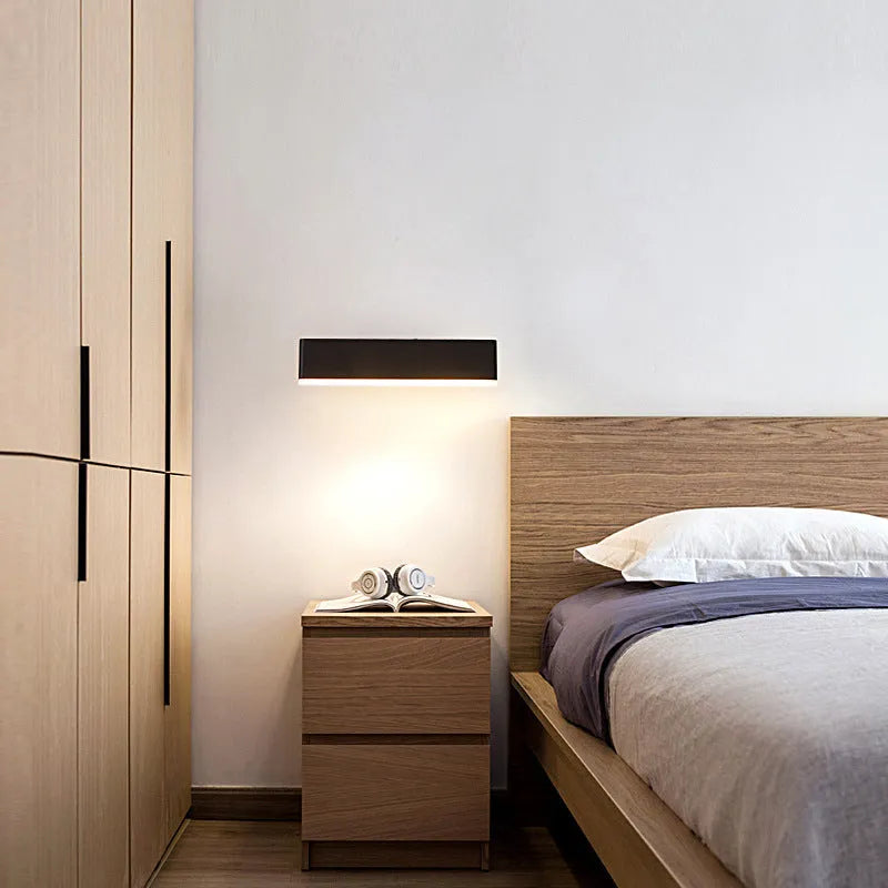 Kaya Rectangular Rotatable Wall Lamp - Lamp Copper
