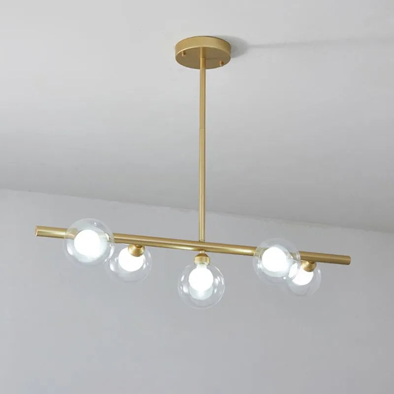 Zesty Linear Pendant Light - Lamp Copper