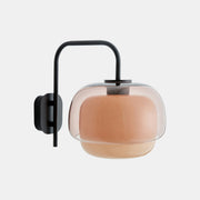 Orbit Colored Modern Vintage Glass Wall Lamp
