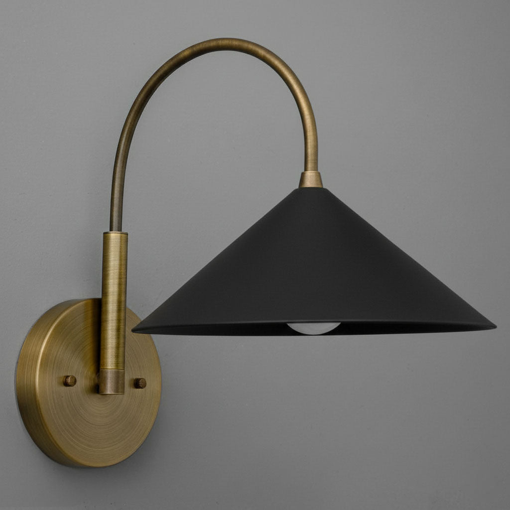 Disc Metal Vintage Wall Sconce Vintage Bedroom