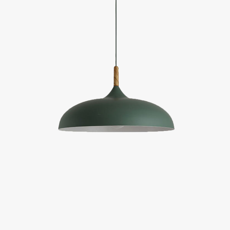 Aria Modern Pendant Light Dome Macaron Dining Room - Lamp Copper