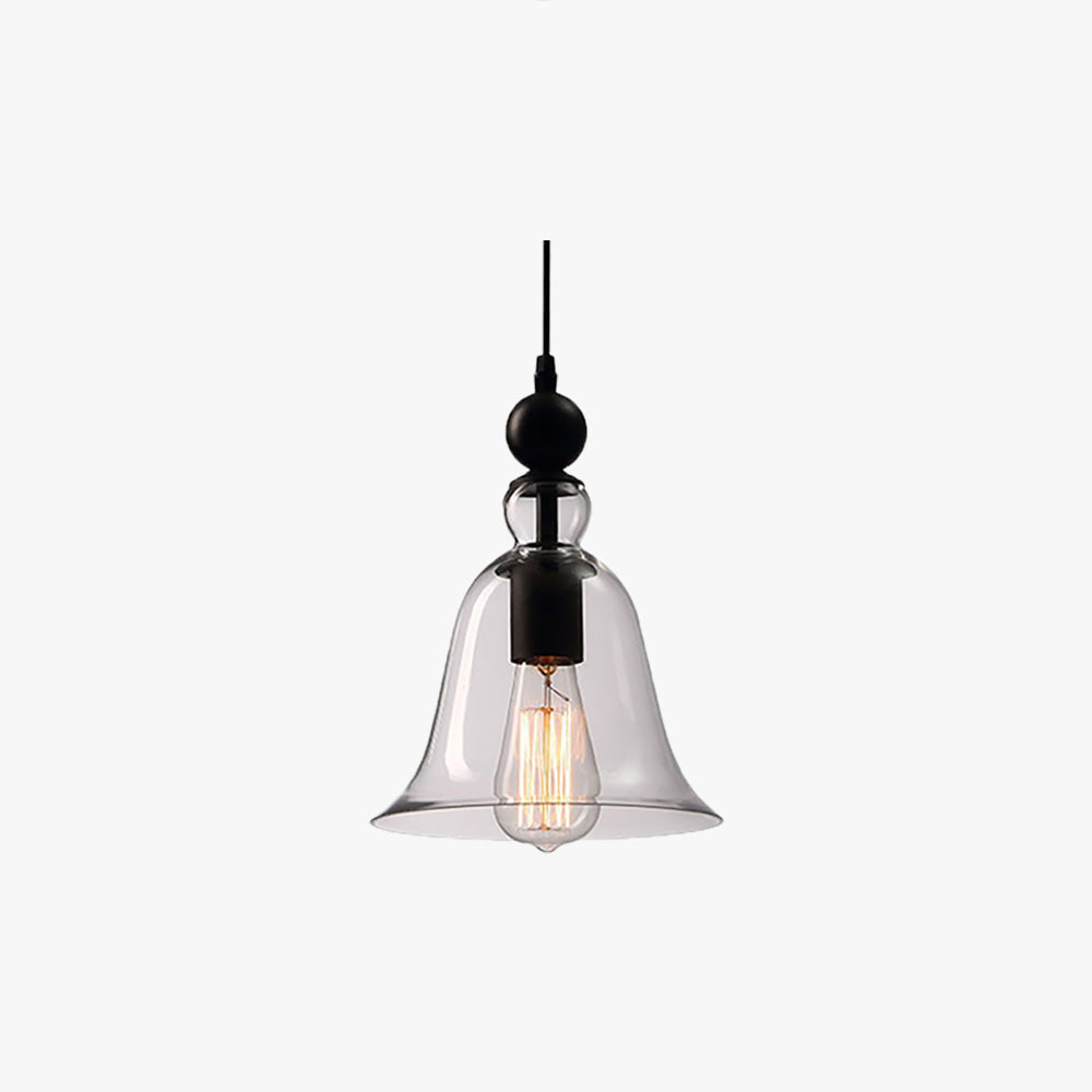 Arisha Vintage Industrial Bell Pendant Light - Lamp Copper