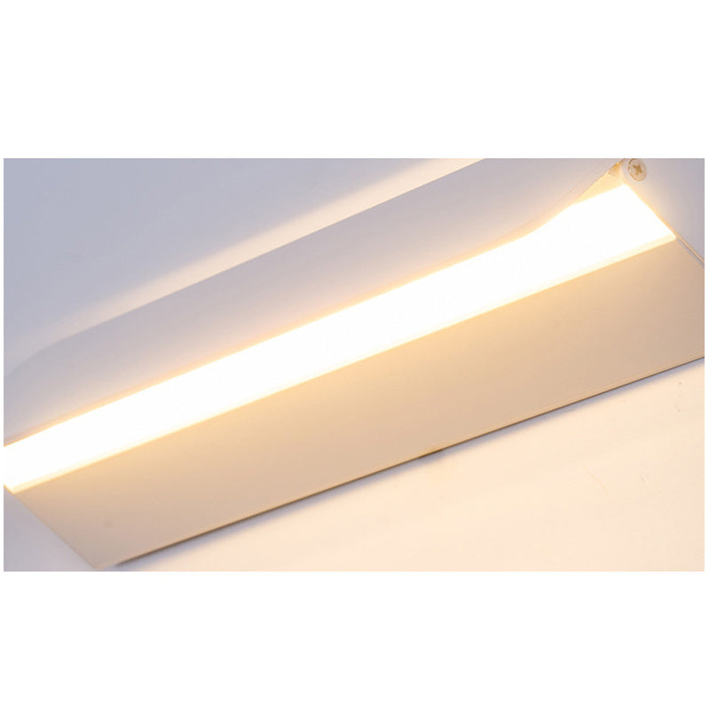 Arisha LED Metal Indoor Wall Lamp Rotatable, White - Lamp Copper