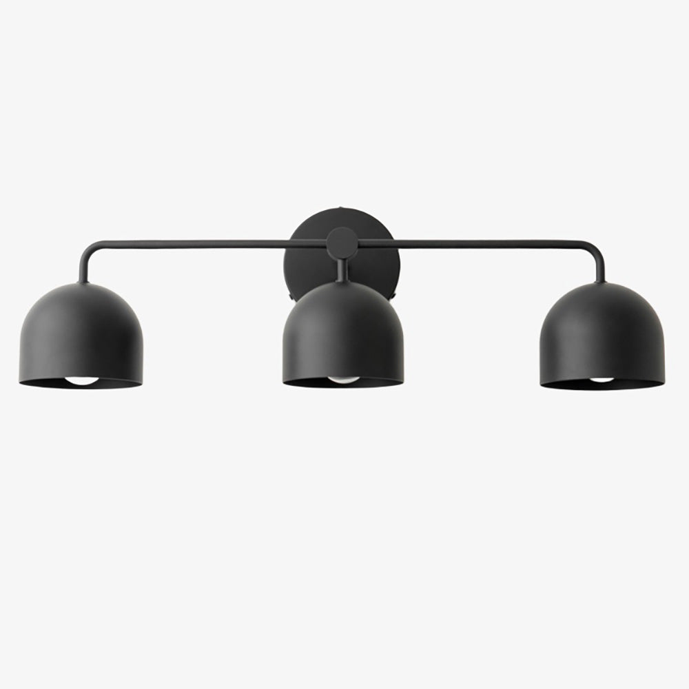 Chroma Brass White Wall Light Contemporary Living Room