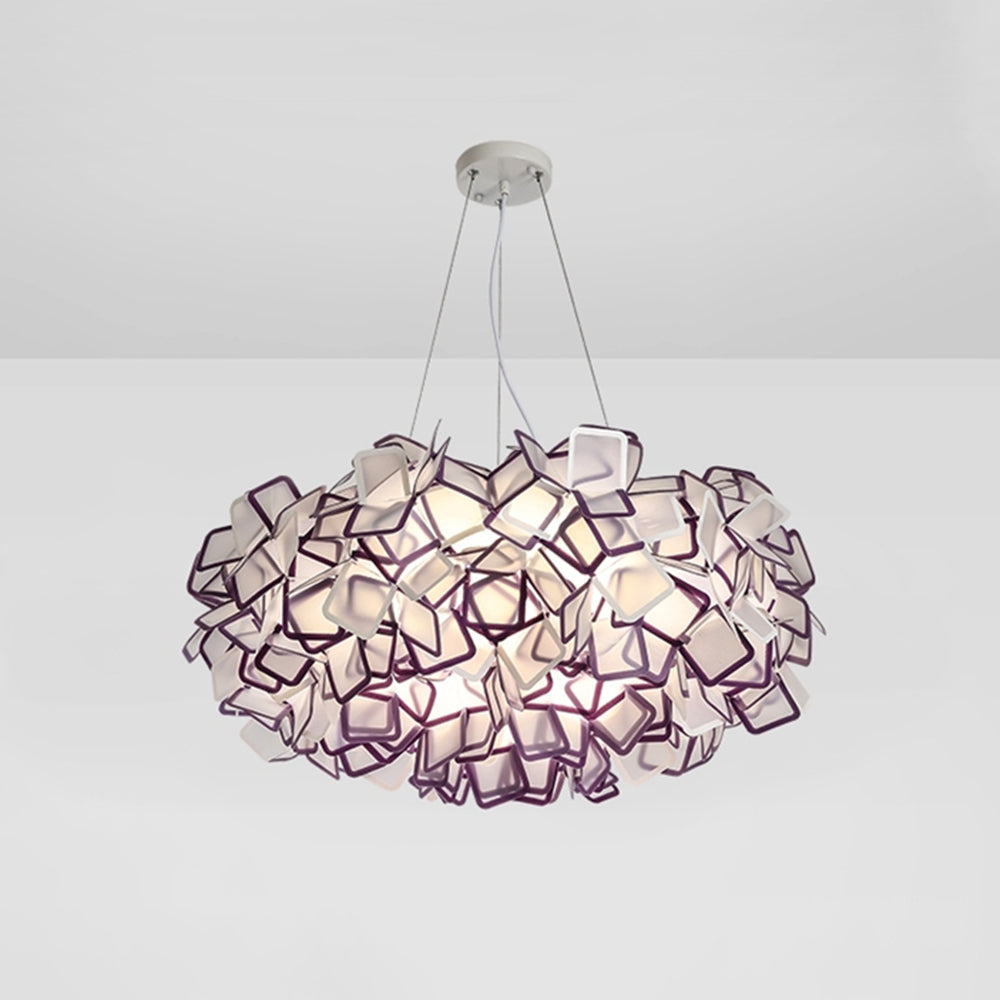 Arisha Flower Pendant Light, 6 Colour - Lamp Copper
