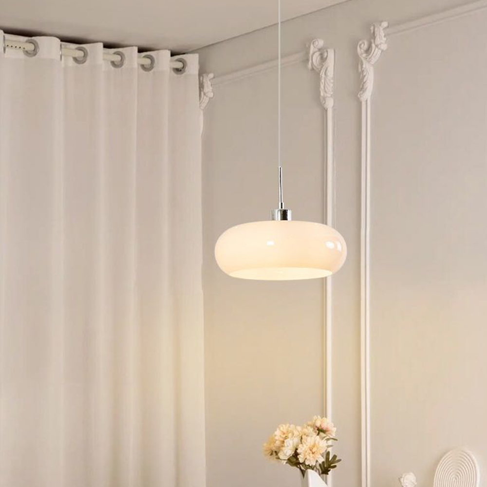 Charlotte Glass Pendant Light - Lamp Copper