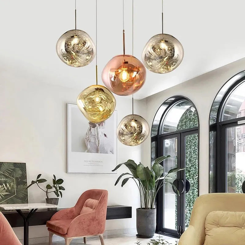 Milo Pendant Lights 4 Colour - Lamp Copper
