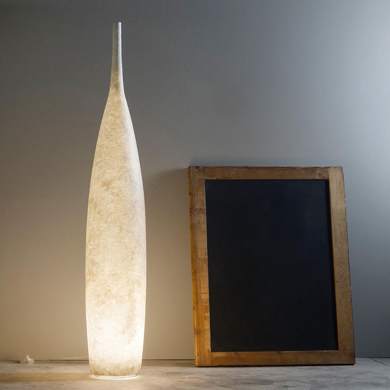 Byers Creative Bottle Resin Floor Lamp, Multi Colors, Hotel - Lamp Copper