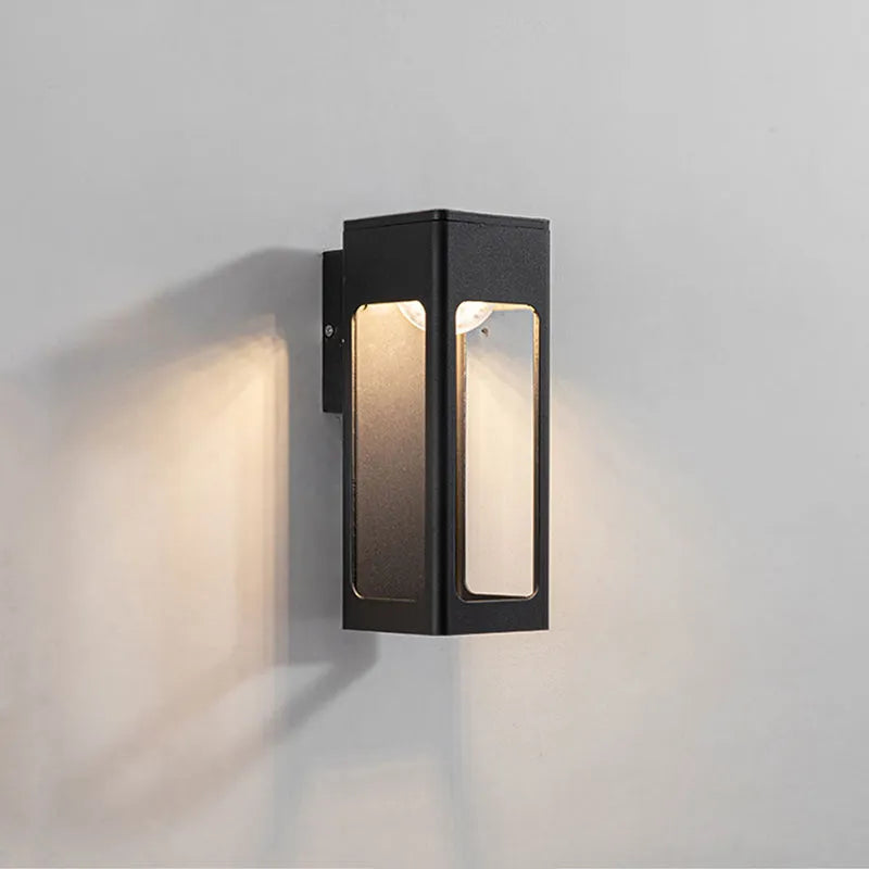 Solith Modern Waterproof Minimalist Geometric Outdoor Wall Light - Lamp Copper