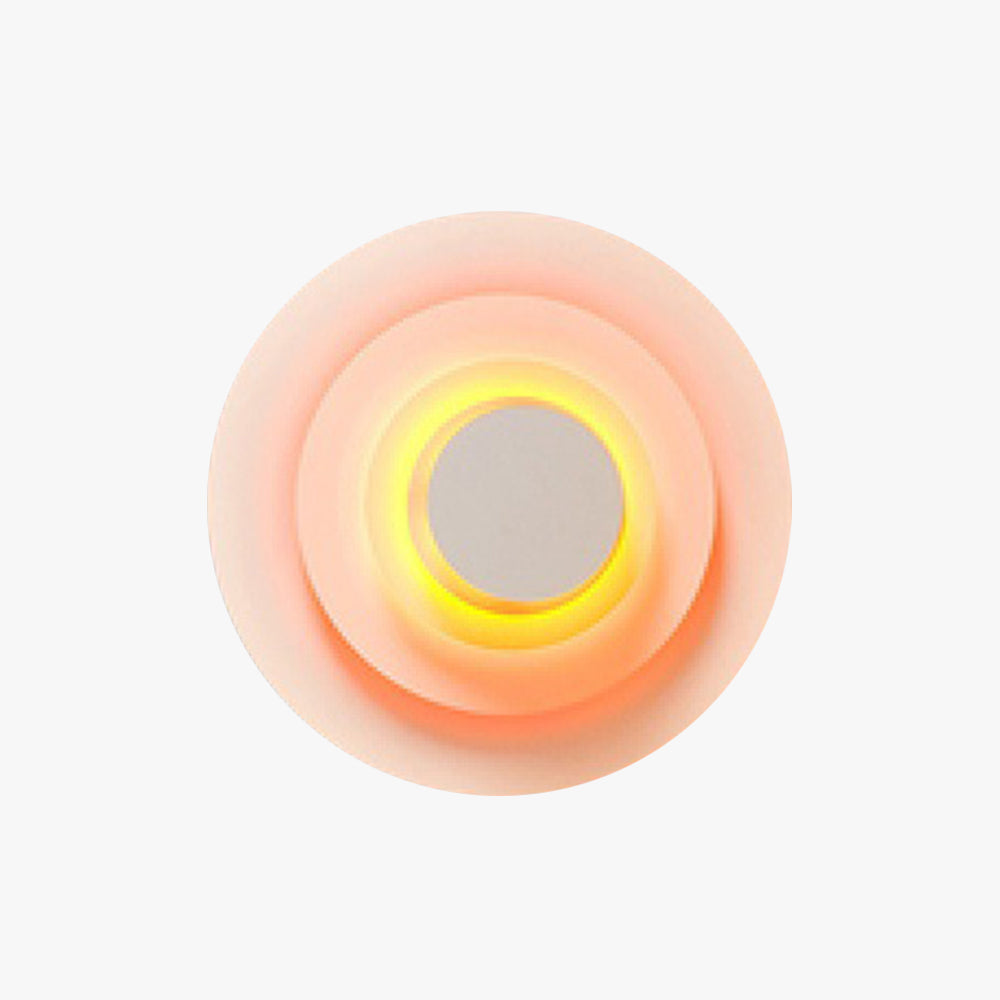 Aria Circular 3-in-1 Colorful LED Wall Lamp - Lamp Copper