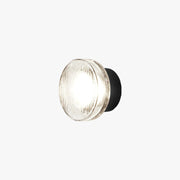 Ray Modern Mini Bubble Metal/Glass Outdoor Wall Lamp, Transparent - Lamp Copper