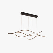 Arisha Modern Wave Pendant Light, 2 Colour - Lamp Copper