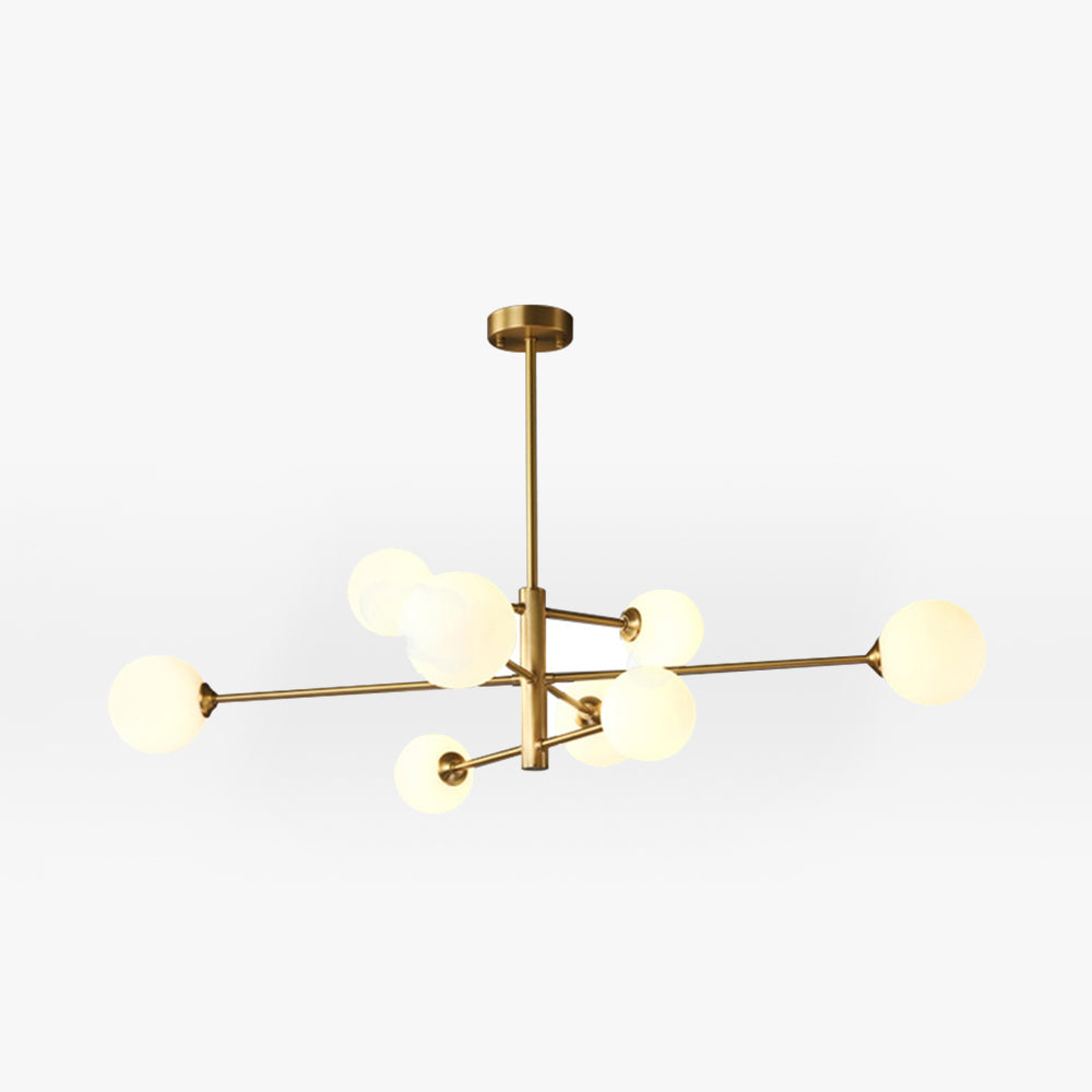Valentina Modern Glass Shade Pendant Light, Copper/Black - Lamp Copper