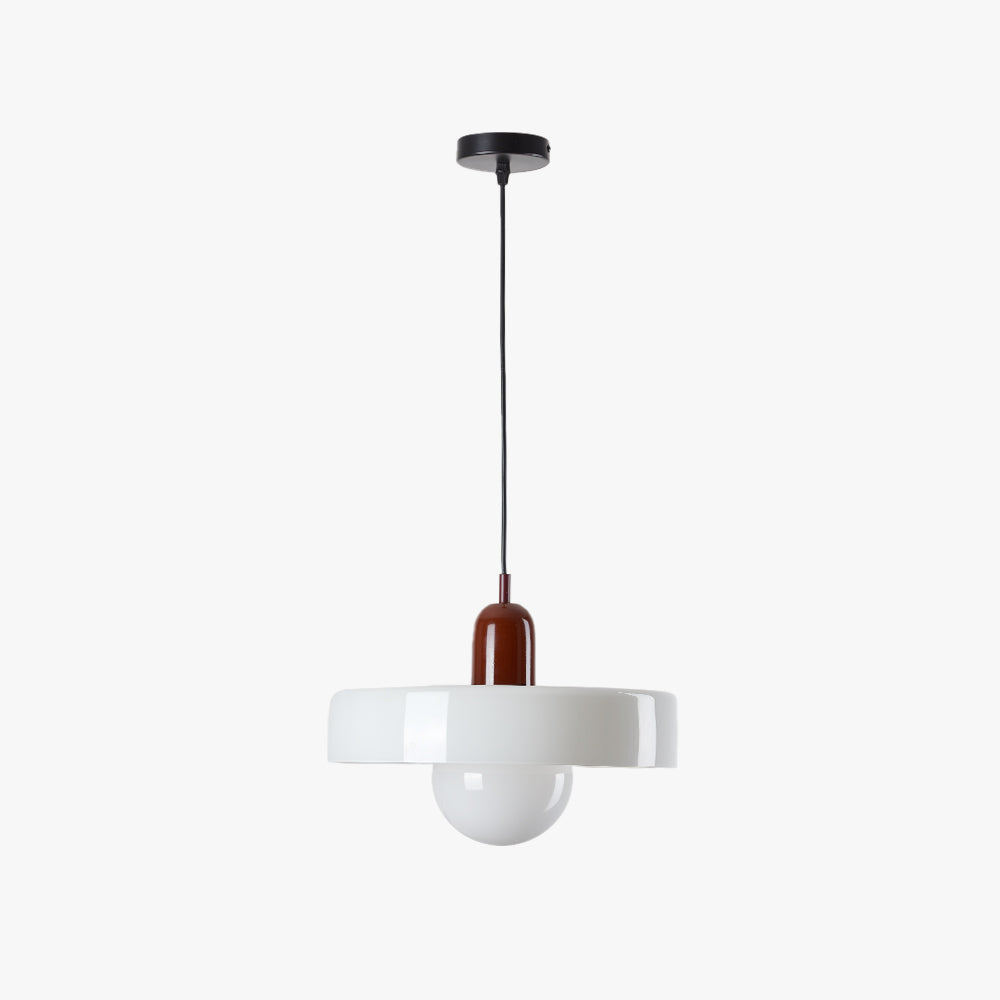 Jess Vintage Glass Pendant Light - Lamp Copper