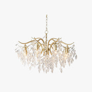 Kristy Luxury Wisteria Flower Crystal Chandelier - Lamp Copper