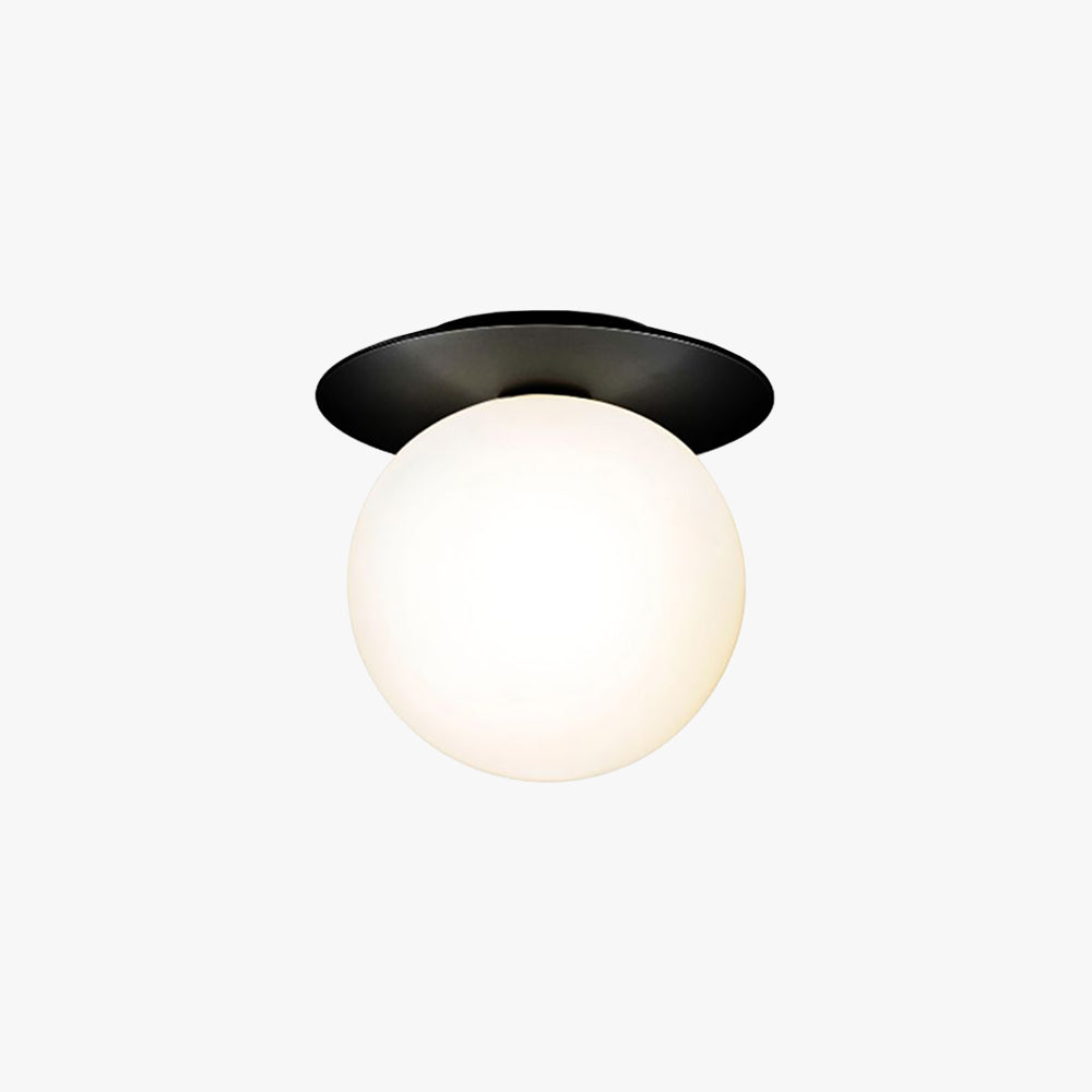Melo Wall Lamp Chic Sphere Glass - Lamp Copper