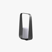 Ray Minimalist Portable Rechargeable Lamp de Table, Coffee/Grey - Lamp Copper